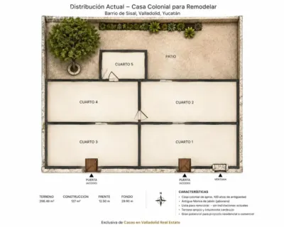 Casa en México, Yucatán, Valladolid, Sisal, foto 31