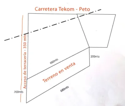 Terreno en México, Yucatán, Tekom, Pueblo Tekom, foto 6