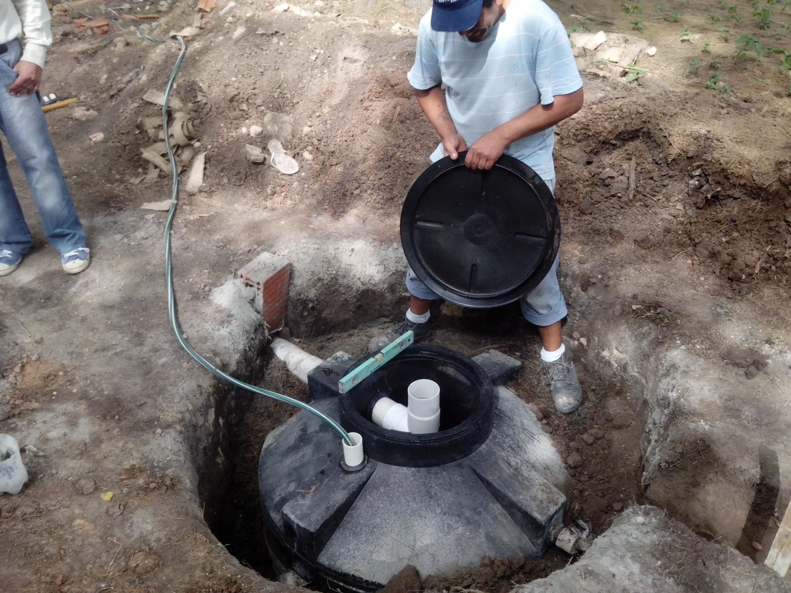 Biodigestor autolimpiable.