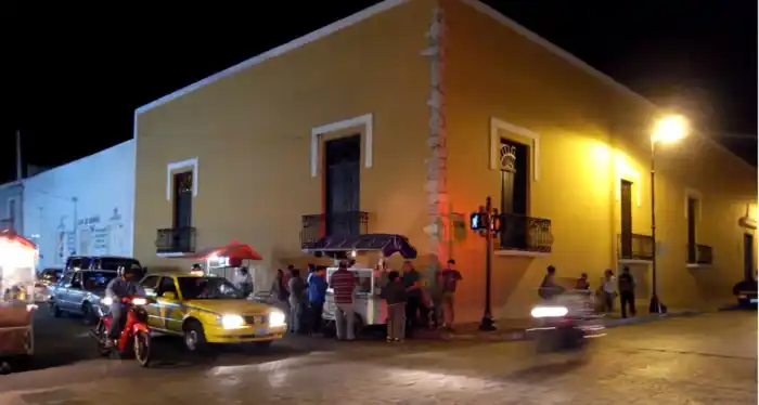 Comida callejera en Valladolid