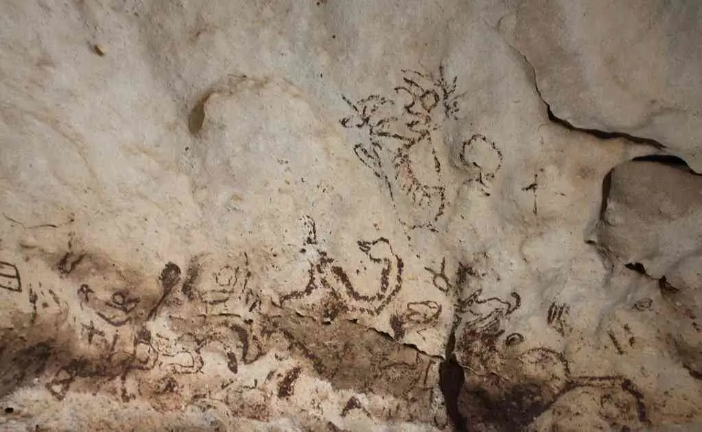 Pinturas Rupestres en Yucatán 