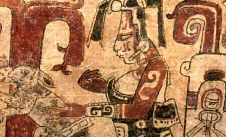 Deidad femenina maya.