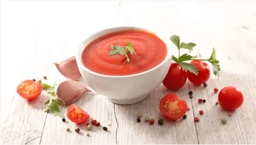 Salsa de jitomate para el queso relleno