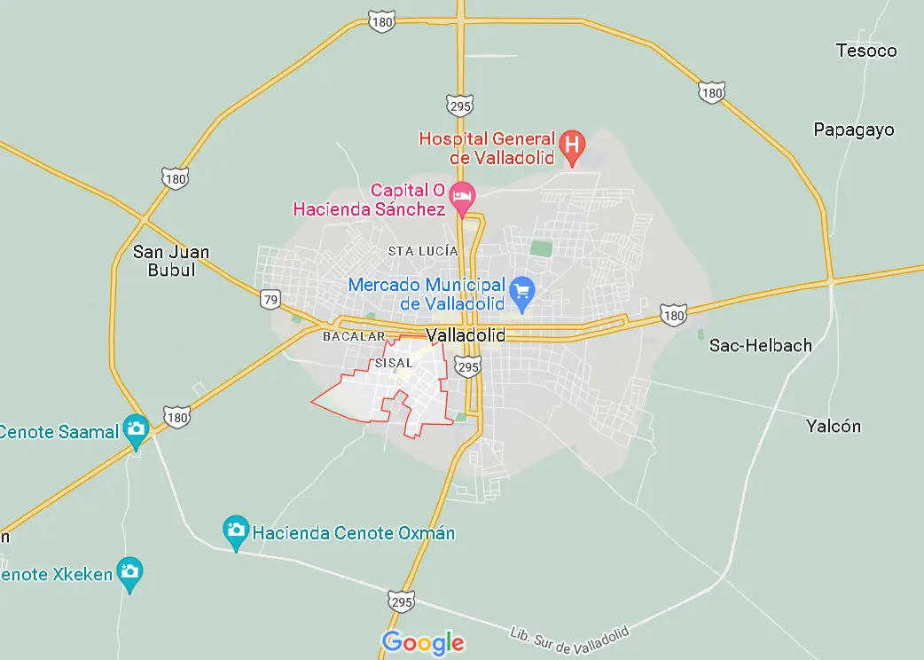 mapa valle escondido