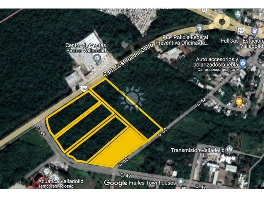 mapa terreno en Av los Frailes