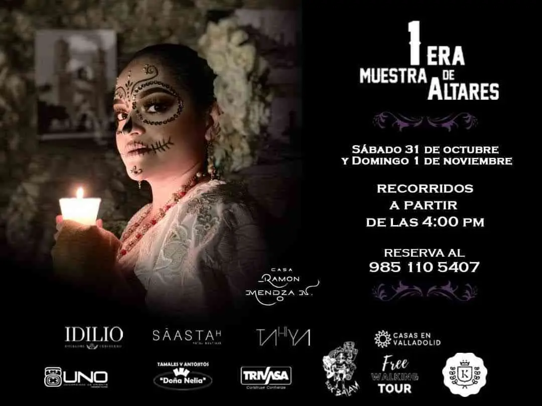 Casas en Valladolid celebra el Hanal Pixán.